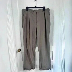 VINTAGE Burberrys Men’s Pure Wool Pleated
Trousers 36x30 USA 90s